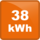 38 kWh