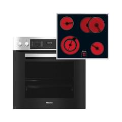 Miele H2269-1 E Active CleanSteel + KM6013