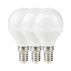 Nedis LED-Tropfenlampe 4,9W E14 matt 3er Pack